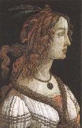 Workshop of Botticelli,Portrait of a Young woman Sandro Botticelli